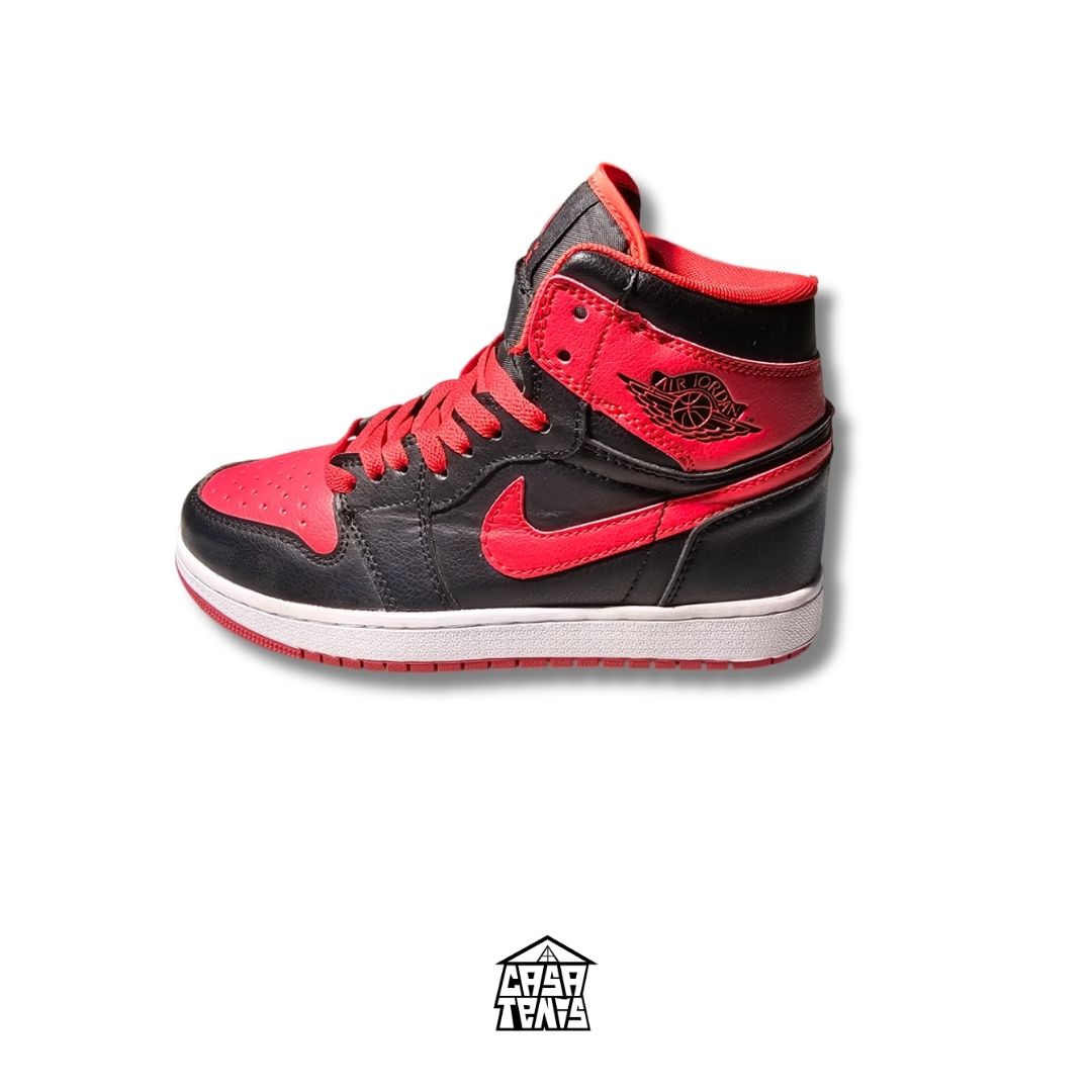 AIR JORDAN 1 HIGH RED BLACK